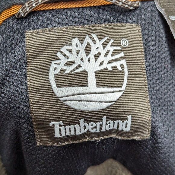 Timberland Size Medium Dark Green Full Zip Fleece Jacket - Picture 7 of 8